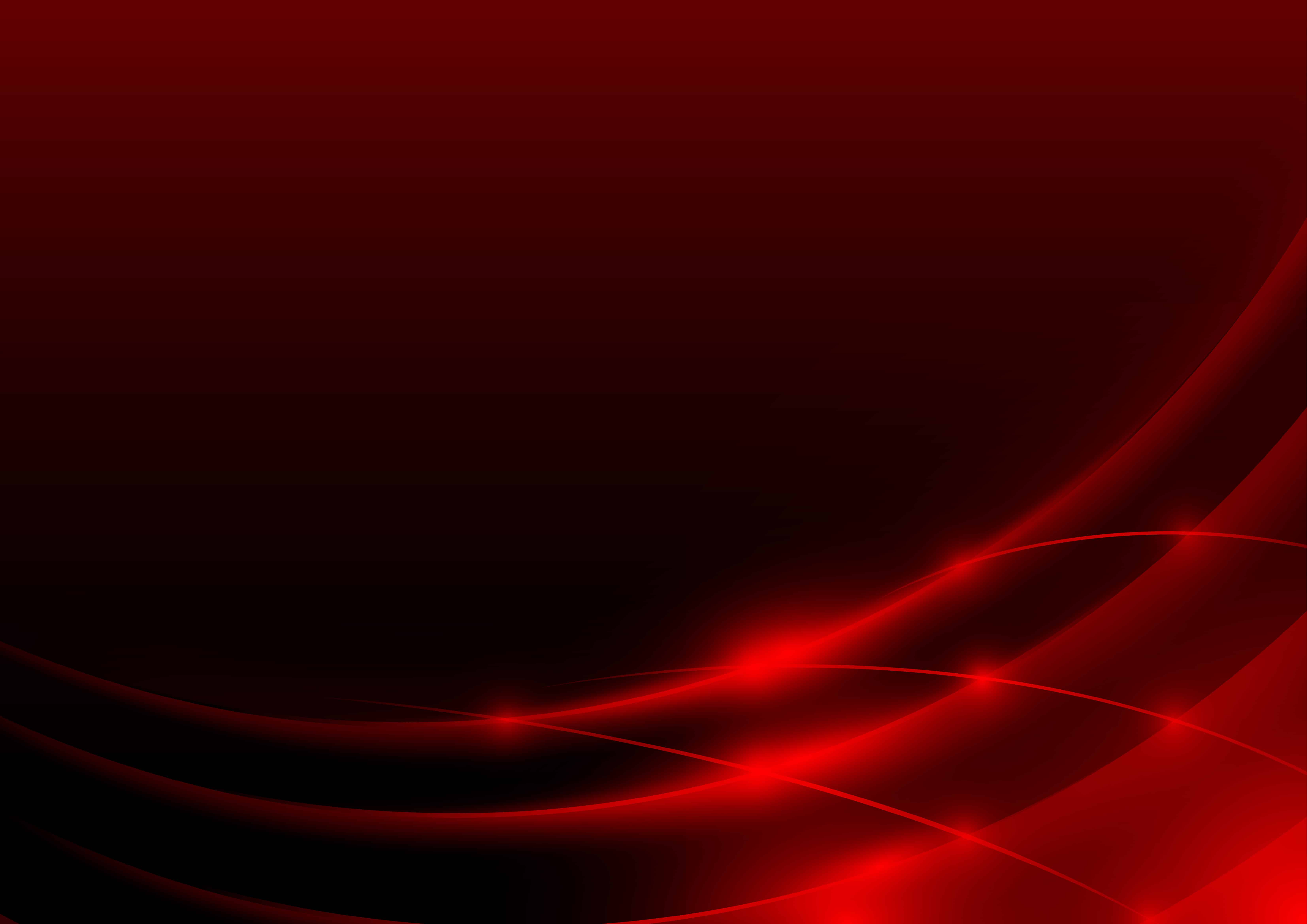 Red Glowing Edges - Abstract Background Illustration, Vector
